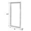 Miroir de plancher en rotin Lacie, brun naturel-595884968
