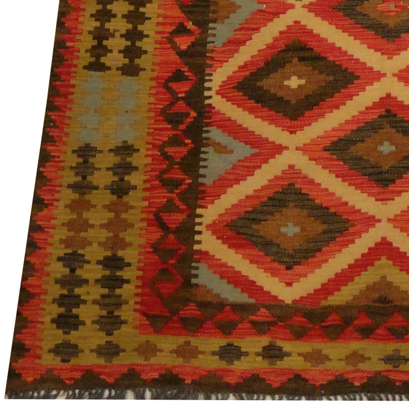 Azpeitia Wool Southwestern Indoor Rug