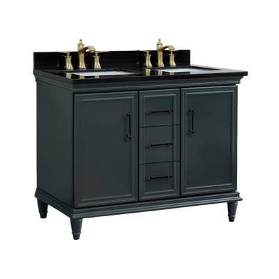 49" Double Vanity  Galaxy and Rectangle Sink