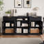 Armoire de rangement de bureau 67 po à 2 tiroirs et 6 tiroirs de 67 po de largeur-207543457