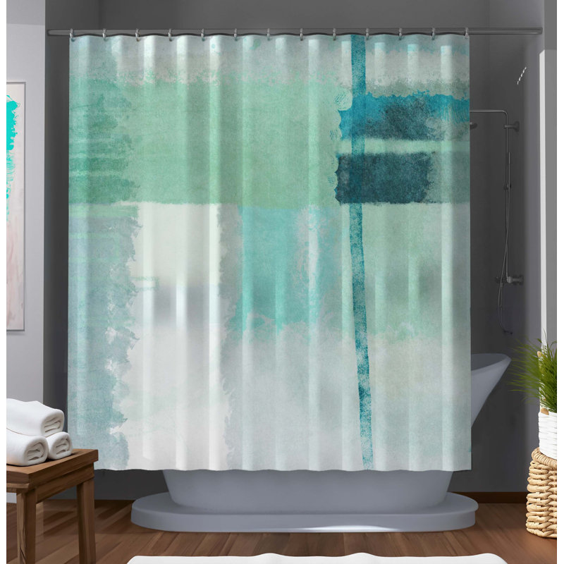 Dewanda Abstract Shower Curtain