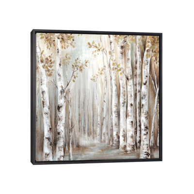 «Sunset Birch Forest III» - reproduction