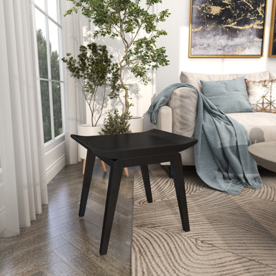 Tabouret de salon en bois