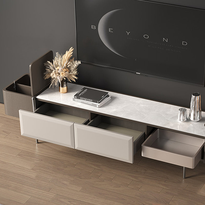 Meuble télé avec rangement moderne et minimaliste