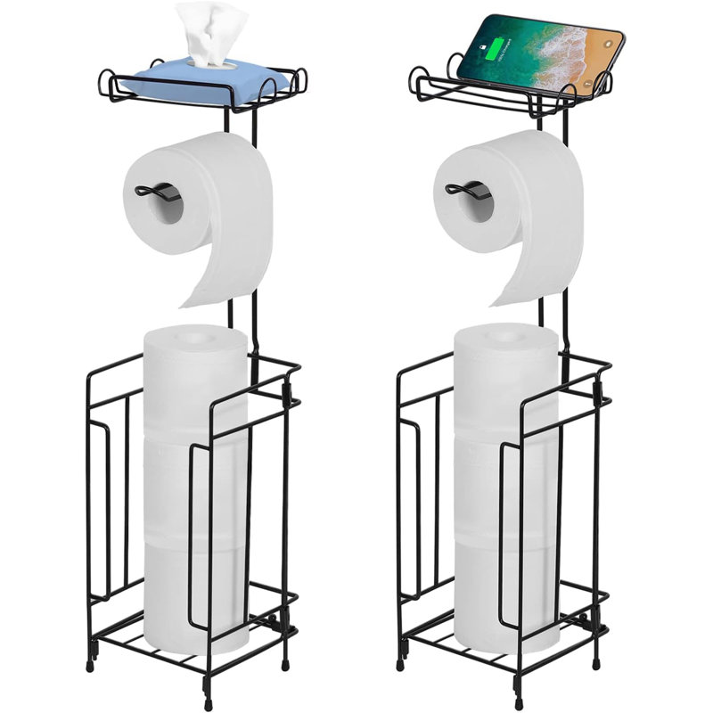 Porte-papier hygiénique sur pied