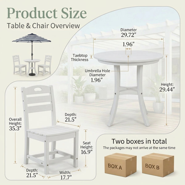 Dimensions du produit