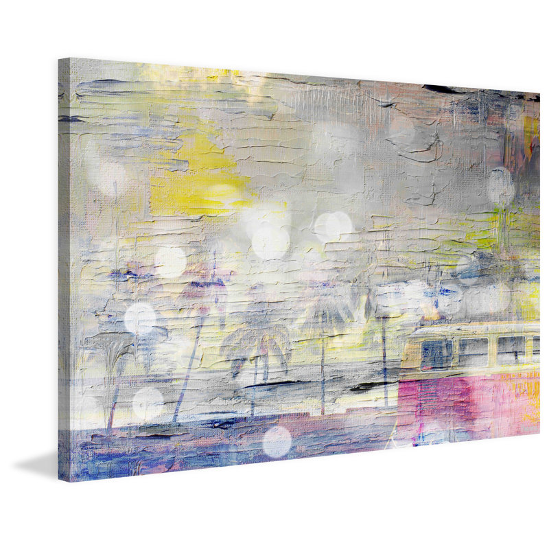 Parvez Taj - Wrapped Canvas Painting, 30cm H x 45cm W