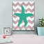 «Starfish» par Artpoptart, art mural sur toile-1205873768