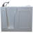 Prairie 45.75'' x 26'' Soaking Fiberglass Bathtub with Faucet-17694269-17694271