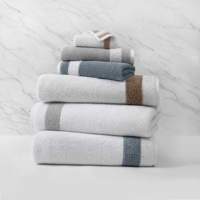Plush Bath Towel, Gray