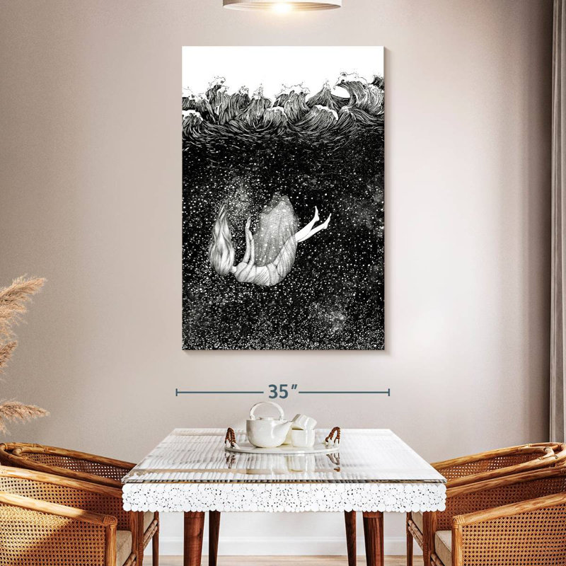 Kelan The Stars Beneath The Waves, 51" H x 34" W