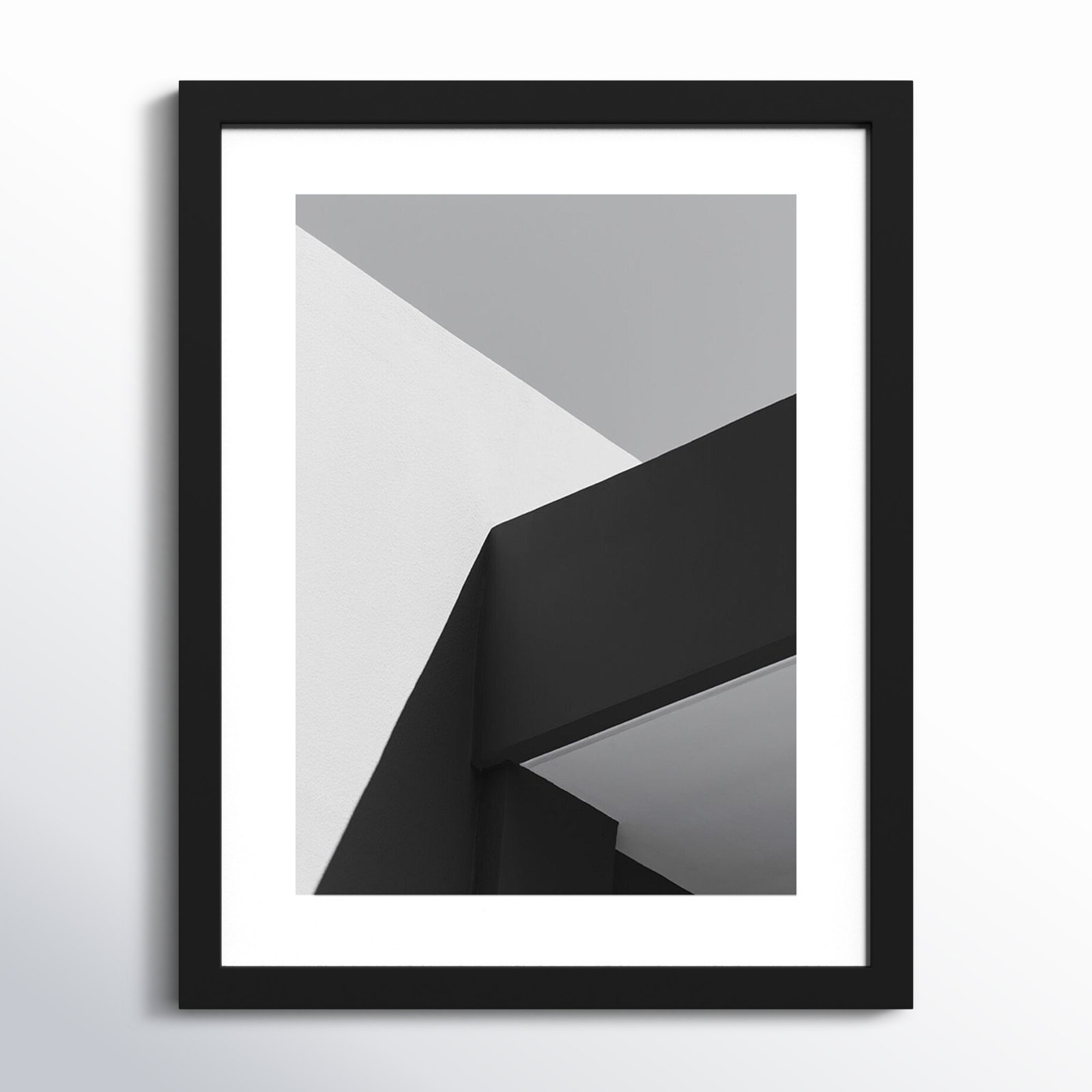 Architecture 1 Photo Print, Black Framed Paper, 19.12" H x 15.12" W x 0.88" D