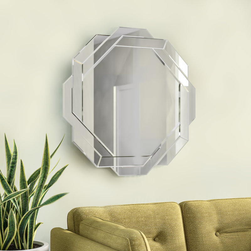 Junction Octagonal Mirror - Large, 34" x 34"
