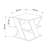 Cateline Geometric Floor Shelf End Table with Storage-2118668205
