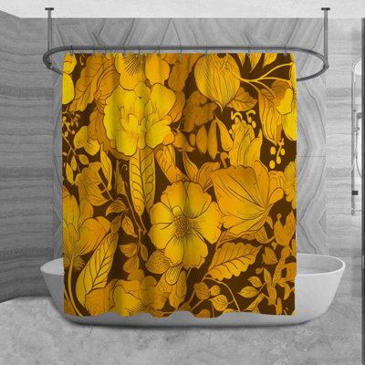 Modestino Floral Shower Curtain