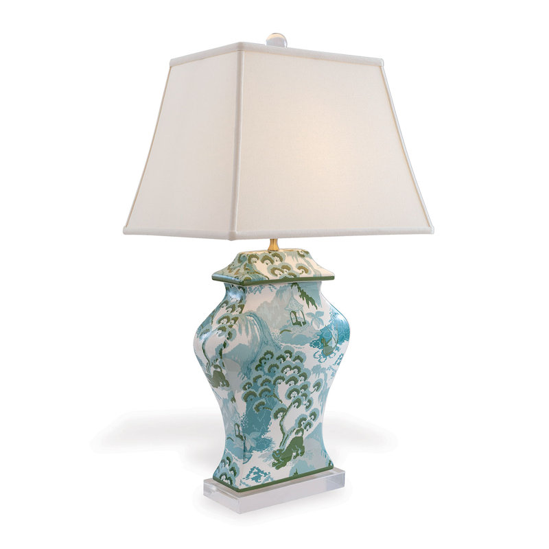 Canton Table Lamp, Celadon
