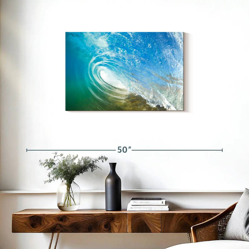 Gillard Clear Ocean Wave, H 20 po x l 30 po