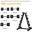 Superior Hex Dumbbell Set with Rack