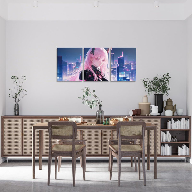 3 Piece Wrapped Canvas Print
