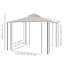 9,7 pi L 9,7 pi. D Pavillon de jardin en acier