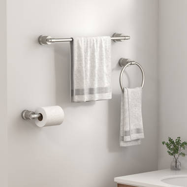 FORIOUS Brushed Gold 4-Hook Wall Mount Towel Hook in the Towel Hooks  department at