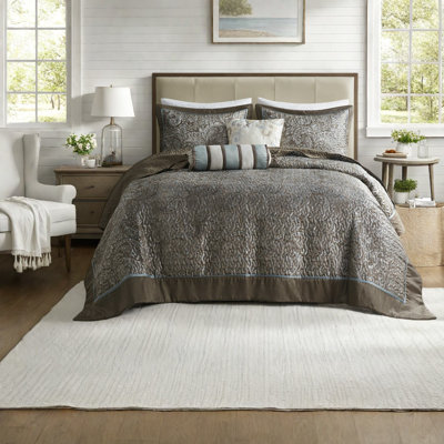 Reversible Queen Bedding Sets, Jacquard Cotton Fill, Classic Home Style