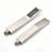 Brushed Nickel Ceiling Mounted Shower Union - 12" Head & Handheld Natural Rainfall Sensation Self-cleaning Nozzle Matches All Normal Arms Conforms To American Standard Pipe Package In And Experience-117092873