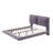 Queen Size Upholstered Platform Bed With USB And Socket-1816985776