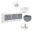 Kurtzig 5 - Hook Wall Mounted Coat Rack