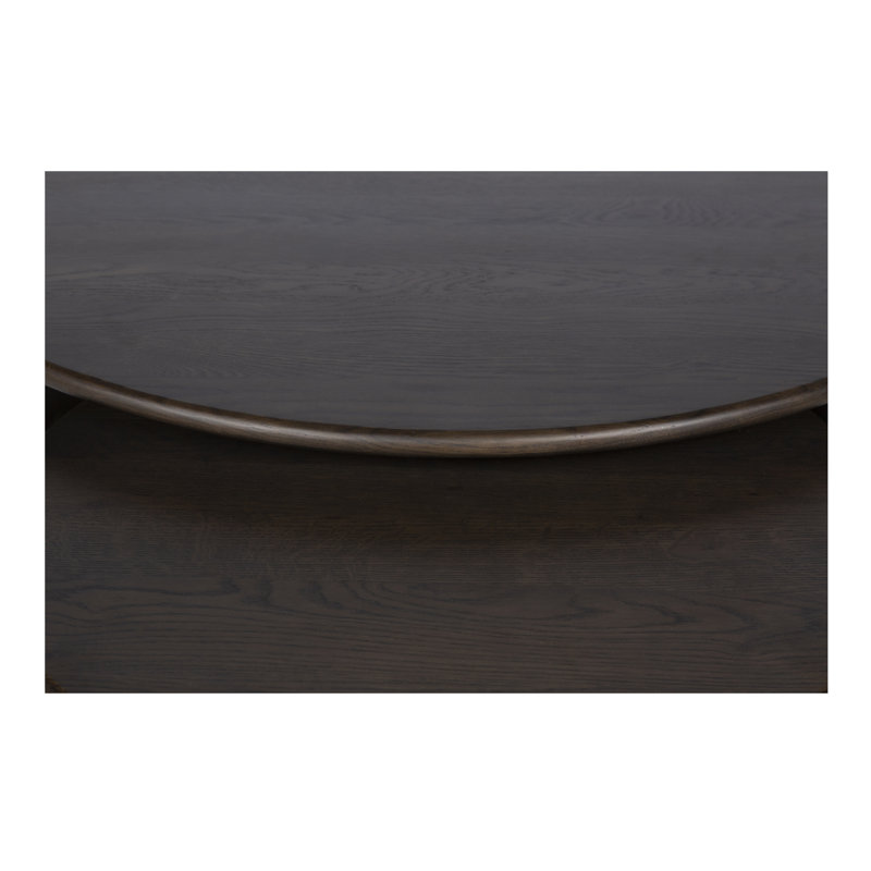 Penny Small Coffee Table Dark Brown, 15.75" H x 39" L x 39" W, Espresso