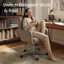 Chaise de bureau capitonnée à boutons-2009989852