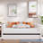 Aliasa Upholstered Daybed with Ergonomic Design Backrest and Trundle-1014203734