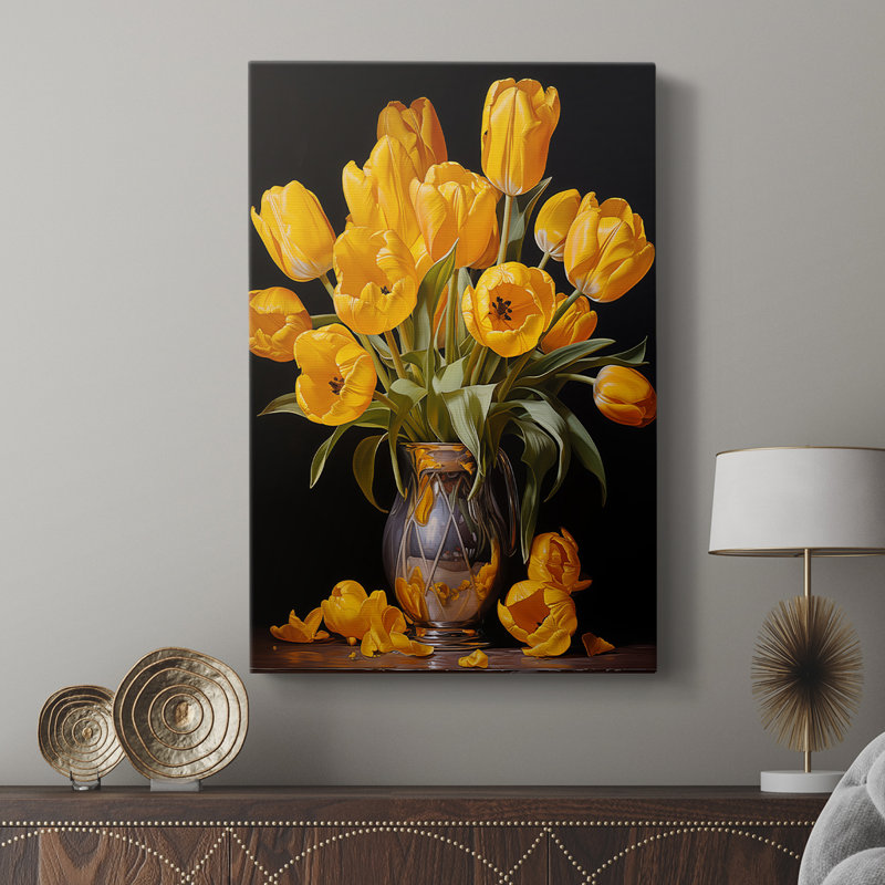 FLORAL Series DCCXCV III - Gallery Emballé sur mesure, H 12 po x l 8 po