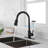 Touch Kitchen Faucet With Pull Down Sprayer-118543461