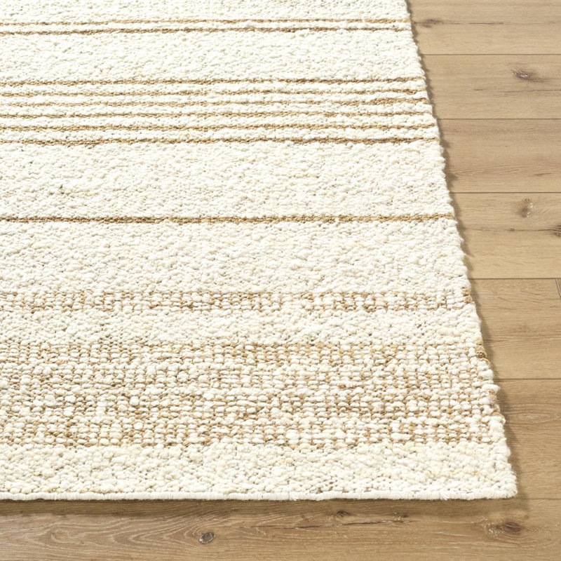 Ayser Hand Woven Area Rug, Rectangle 5' x 7'6"