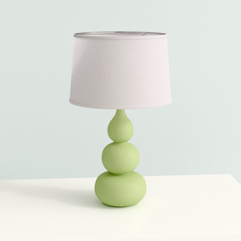 Lampe de table 28,5 po Brankovice, Vert frais brillant
