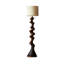 Lampe de salon rétro en bois massif