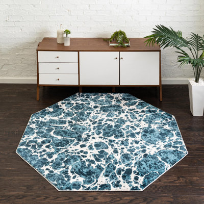 Tapis bleu Brevoort