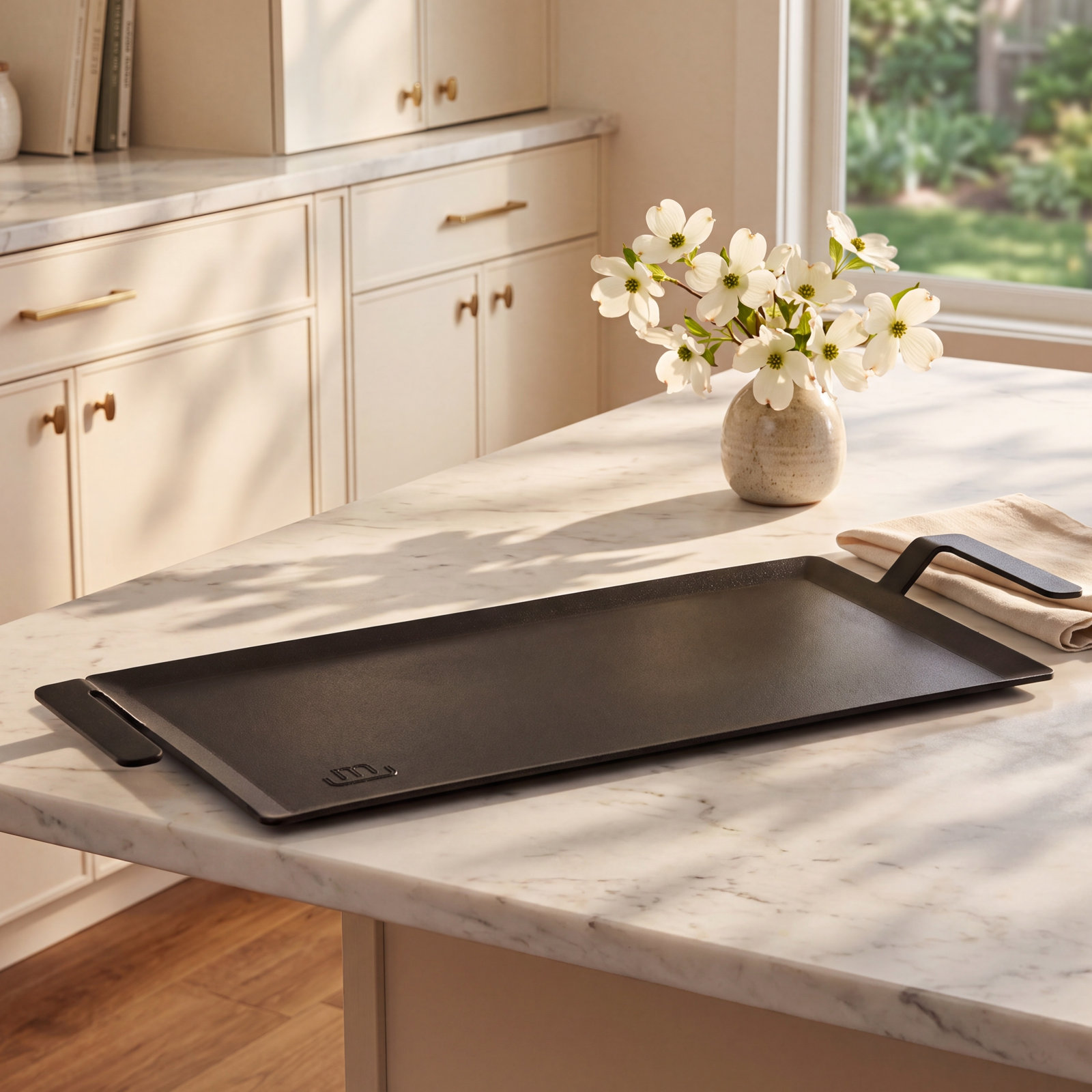 Seasoned Carbon Steel Griddle