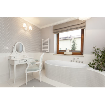 Baignoire de trempage en acrylique 60 po x 36 po Designer