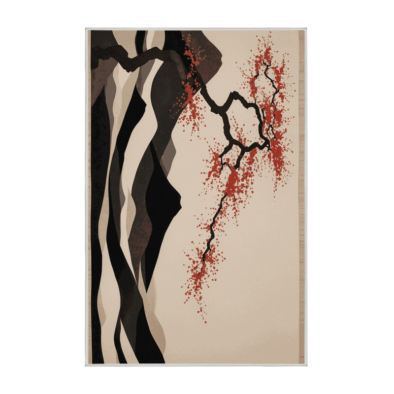 Cherry Glow Rug, Rectangle 8' x 10'