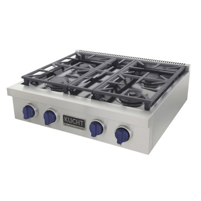 30" 4 Burner Cooktop