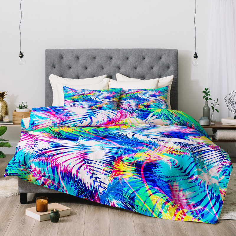 Coastal Abstract Comforter, Queen Comforter  