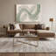 "Gradient Abstract" 78, art mural sur toile grise-2058286195