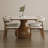 Solid Wood Base Dining Table-312012144