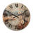 Mccullock Solid Wood Wall Clock-996417469