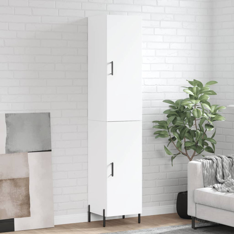 Miquesha 1 Door Manufactured Wood Wardrobe