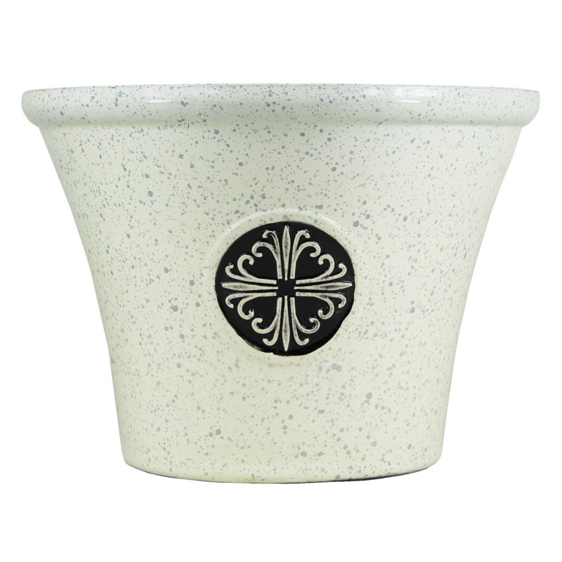 Deandrae Urn Planter, Beige