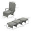 Single Chaise with Cushions-38146225
