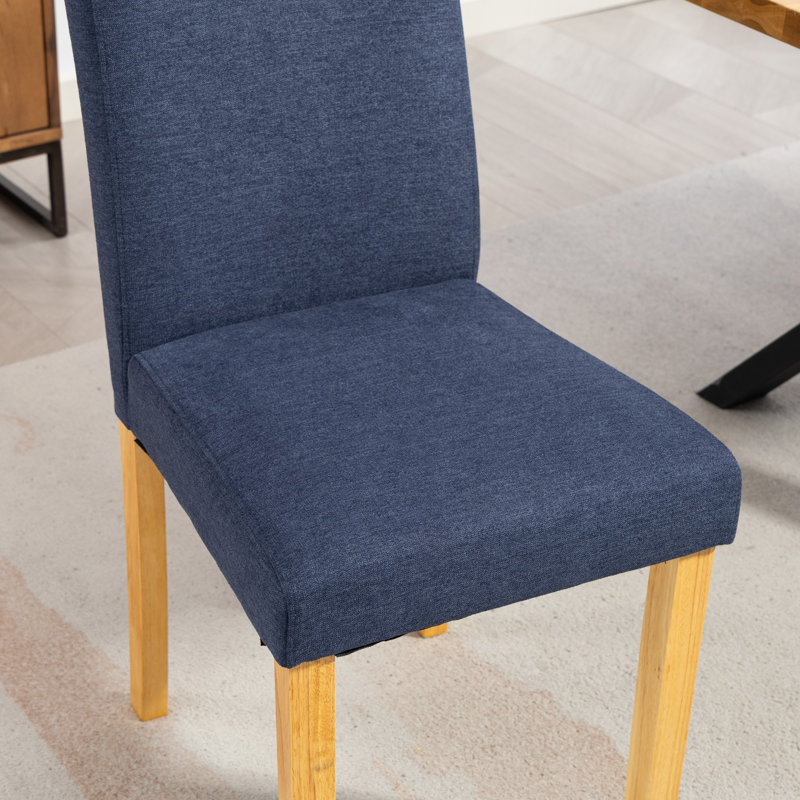 47.5 cm H Parsons Chair, Blue
